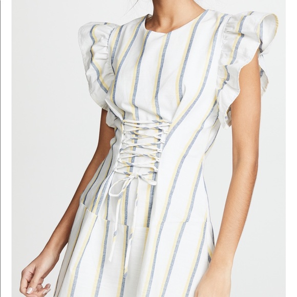 M.I.A. Lace-up Dress - Picture 2 of 8